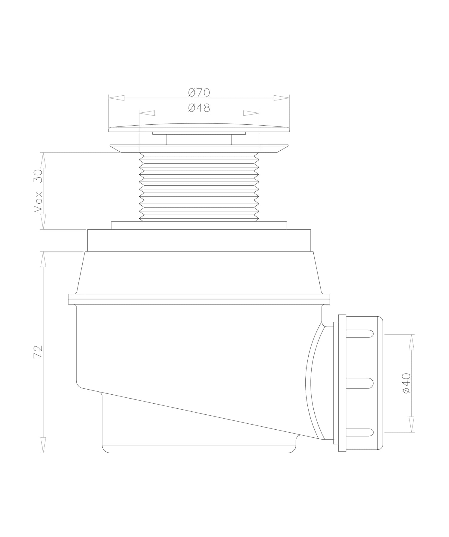 WB01XBR Rysunek techniczny