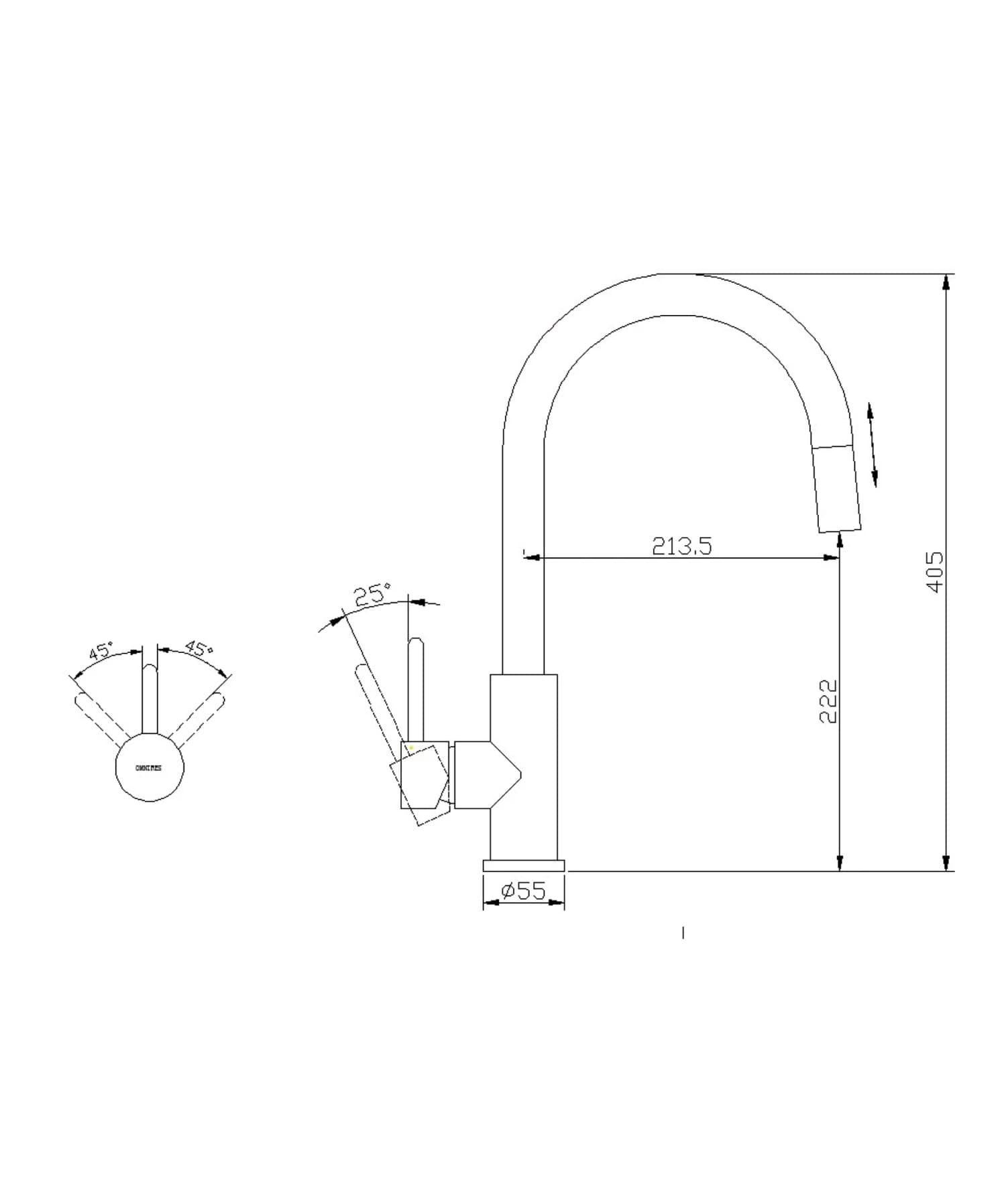 Y1255IN Rysunek techniczny