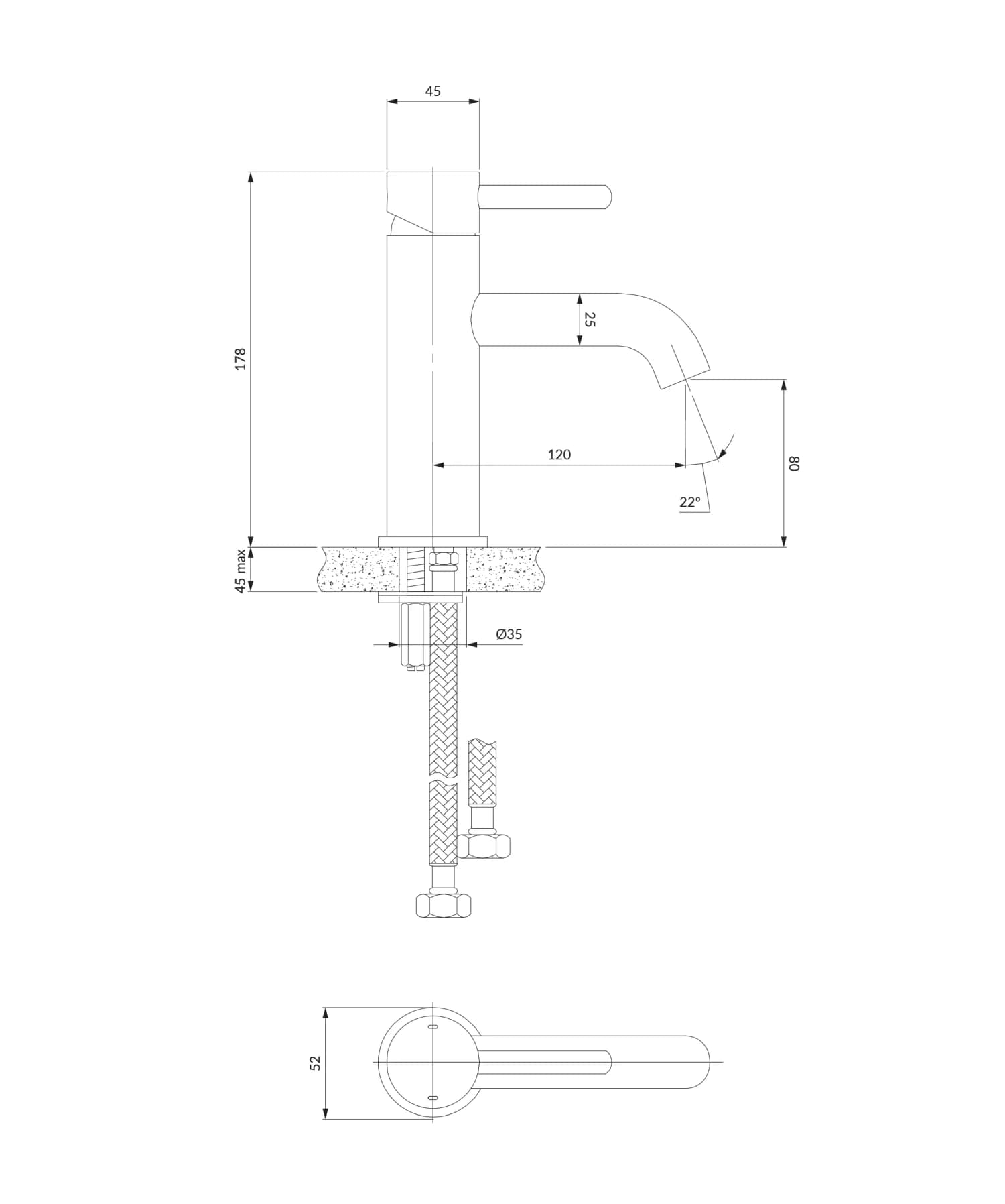 Y1210STCR Rysunek techniczny