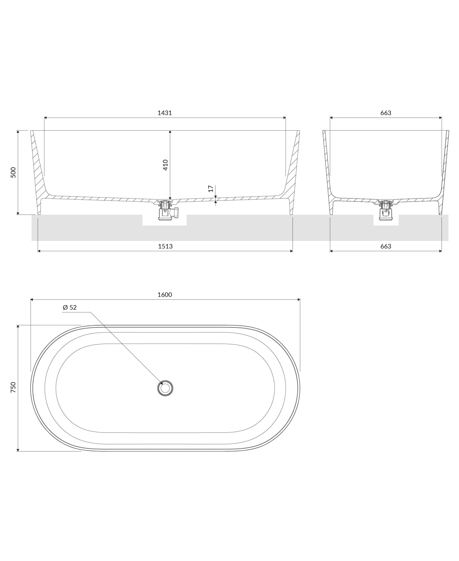 OVOWWOL Rysunek techniczny