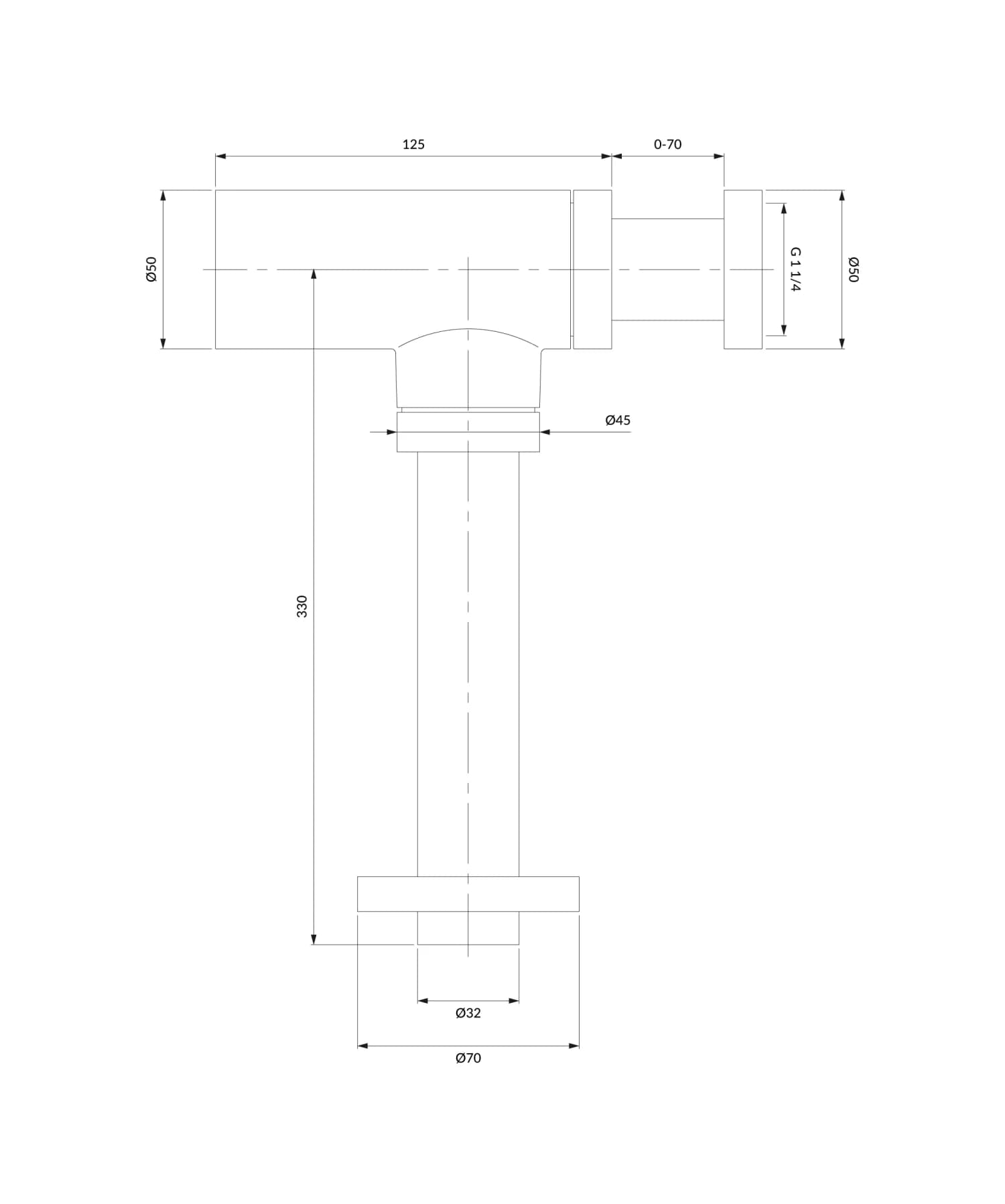 A186GR Rysunek techniczny
