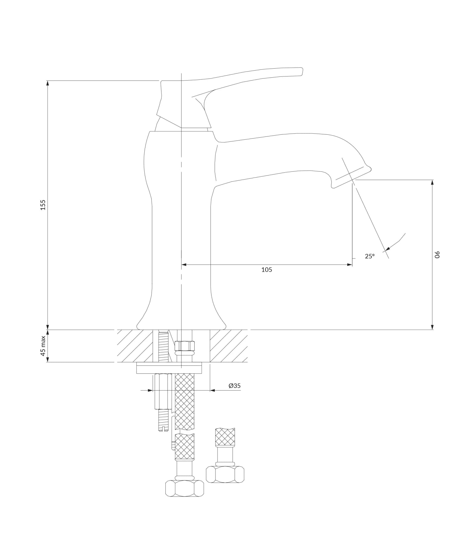 AD5110BR Rysunek techniczny