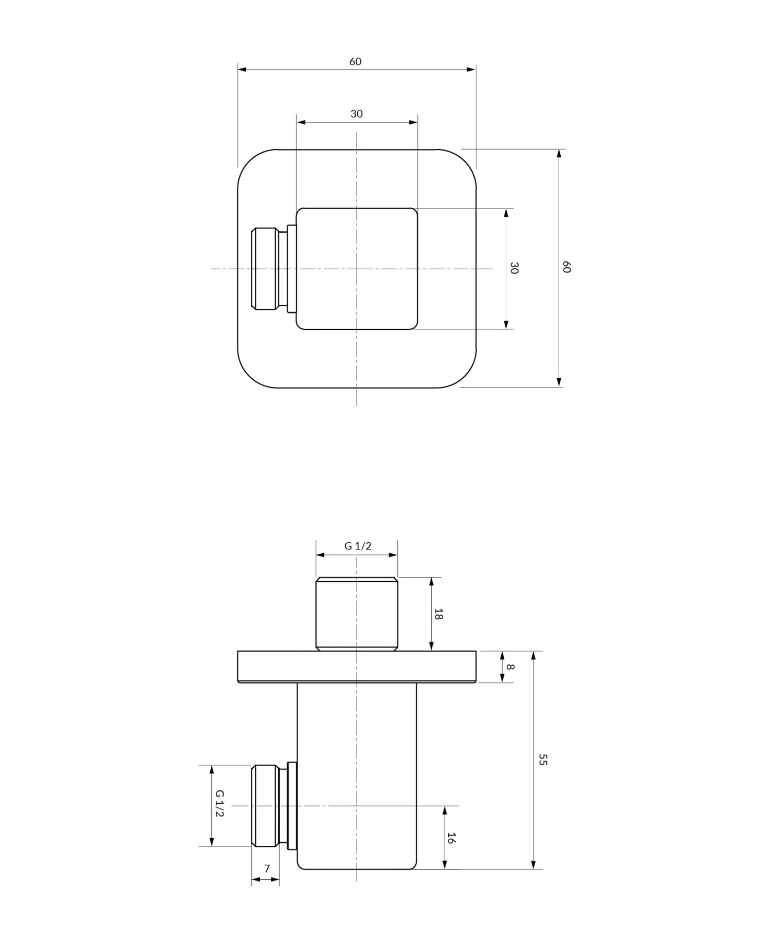 8815BL Rysunek techniczny