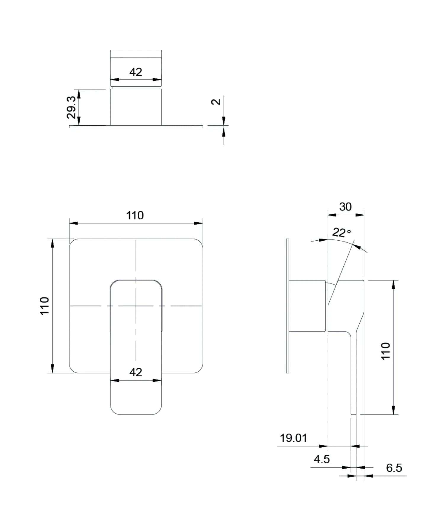 SL7745GR Rysunek techniczny