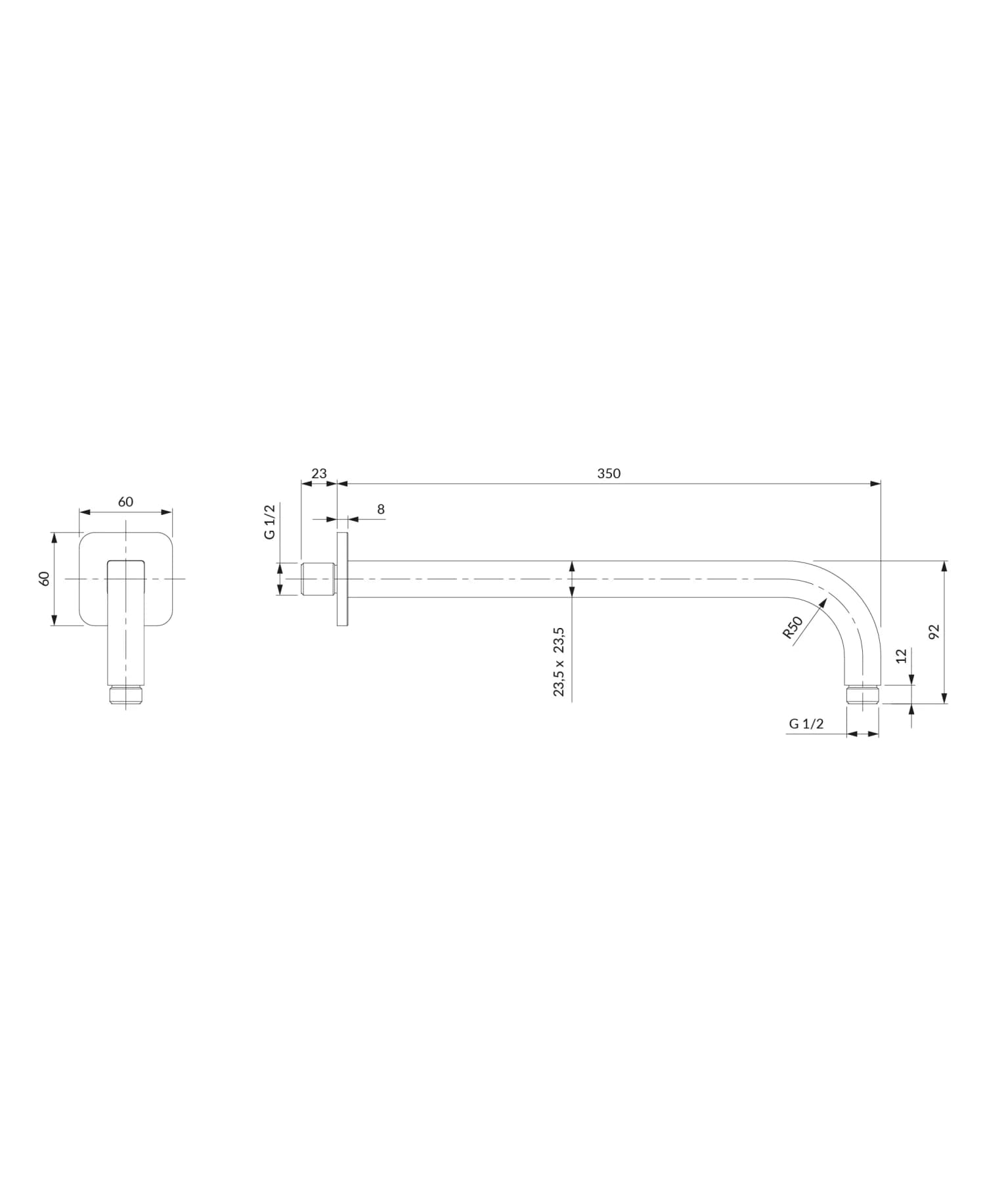 RA15GR Rysunek techniczny