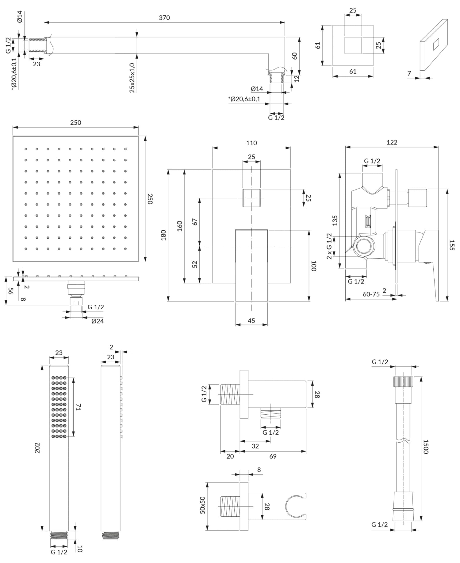 SYSFR17CR Rysunek techniczny