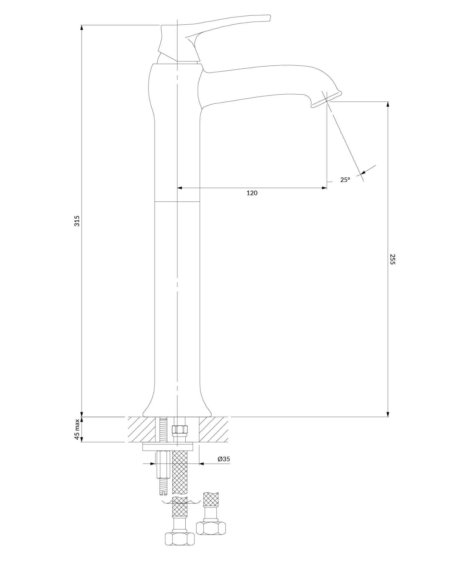 AD5112ORB Rysunek techniczny