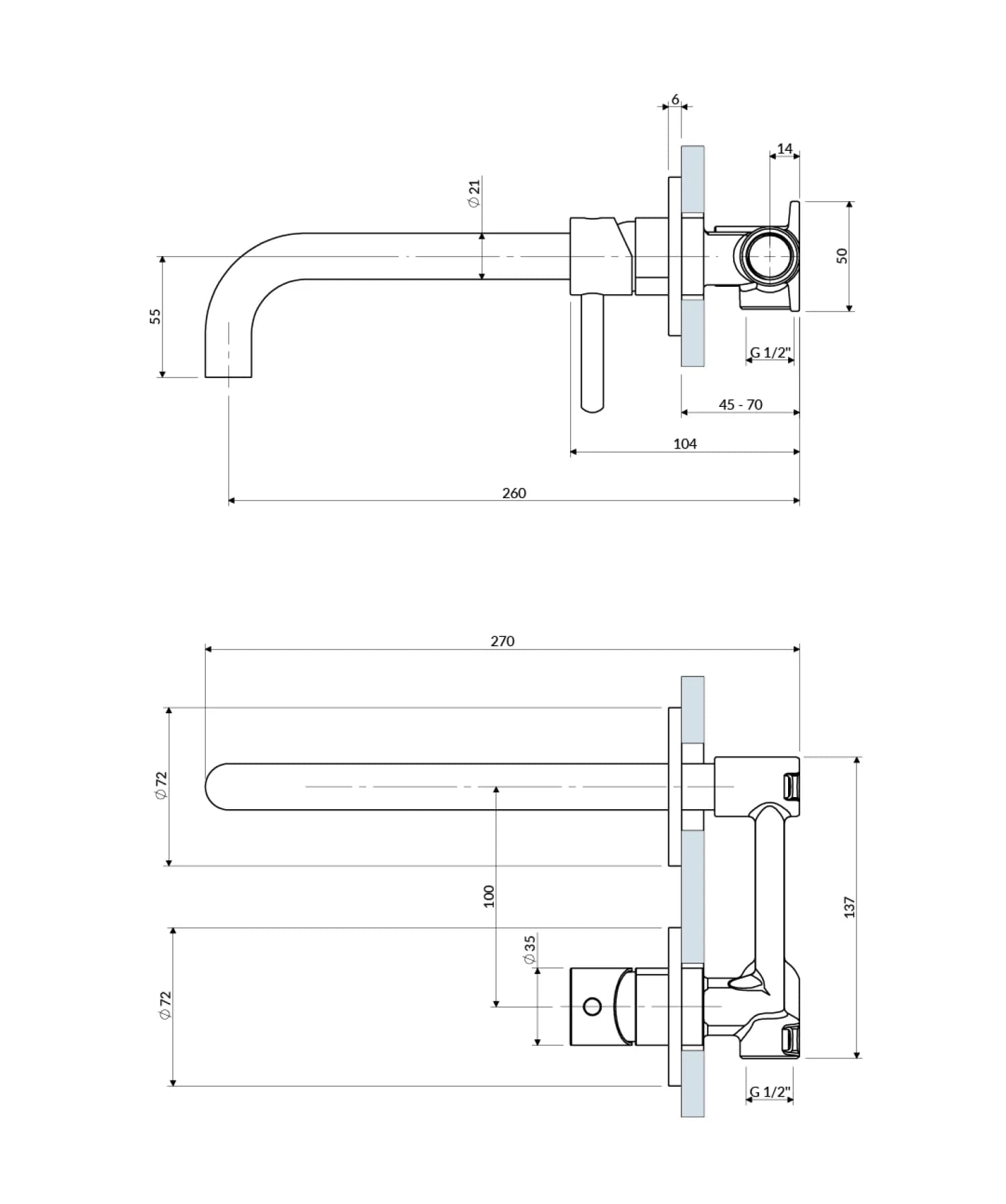 Y1215HLNI Rysunek techniczny