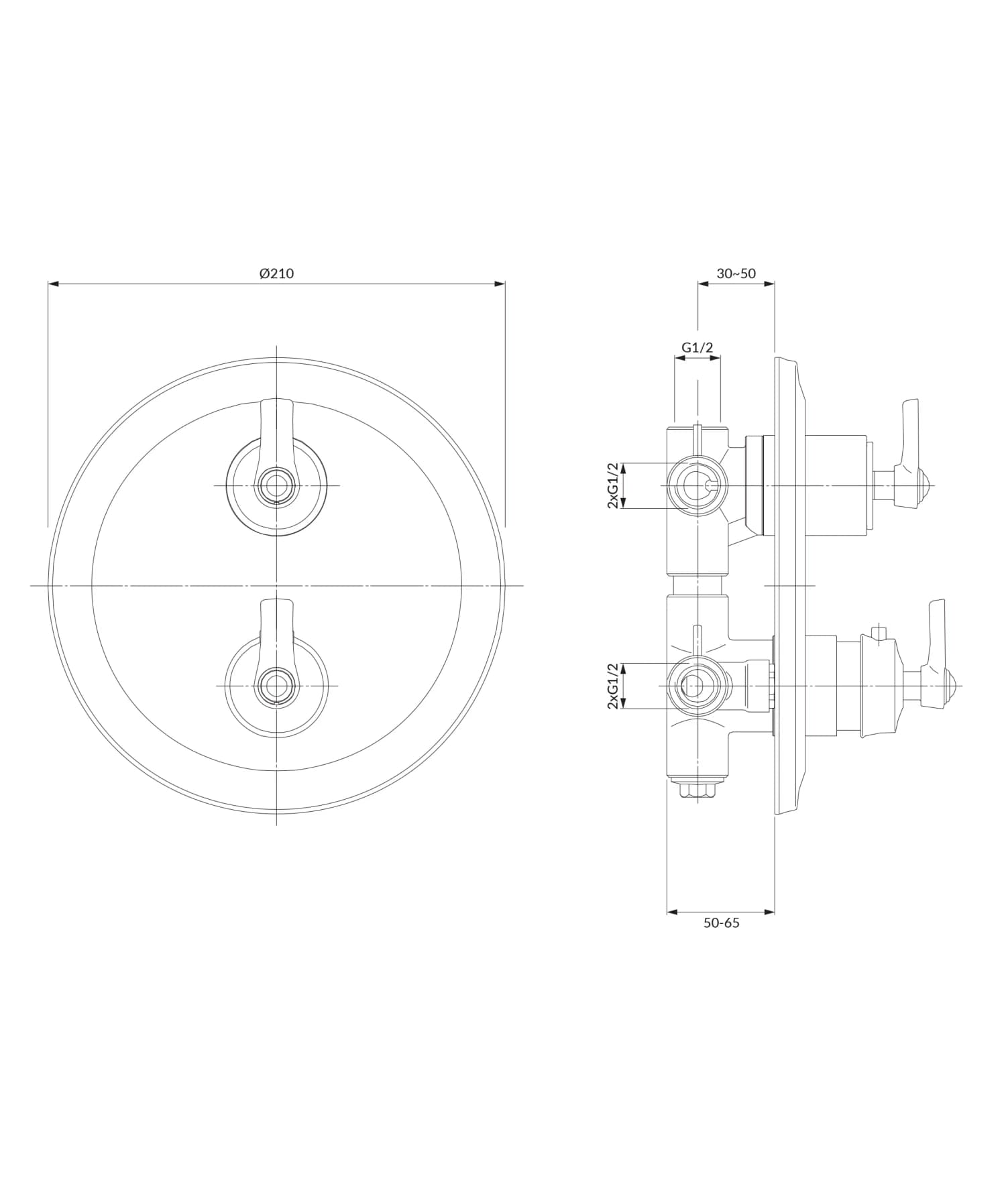 AM5238-6CR Rysunek techniczny