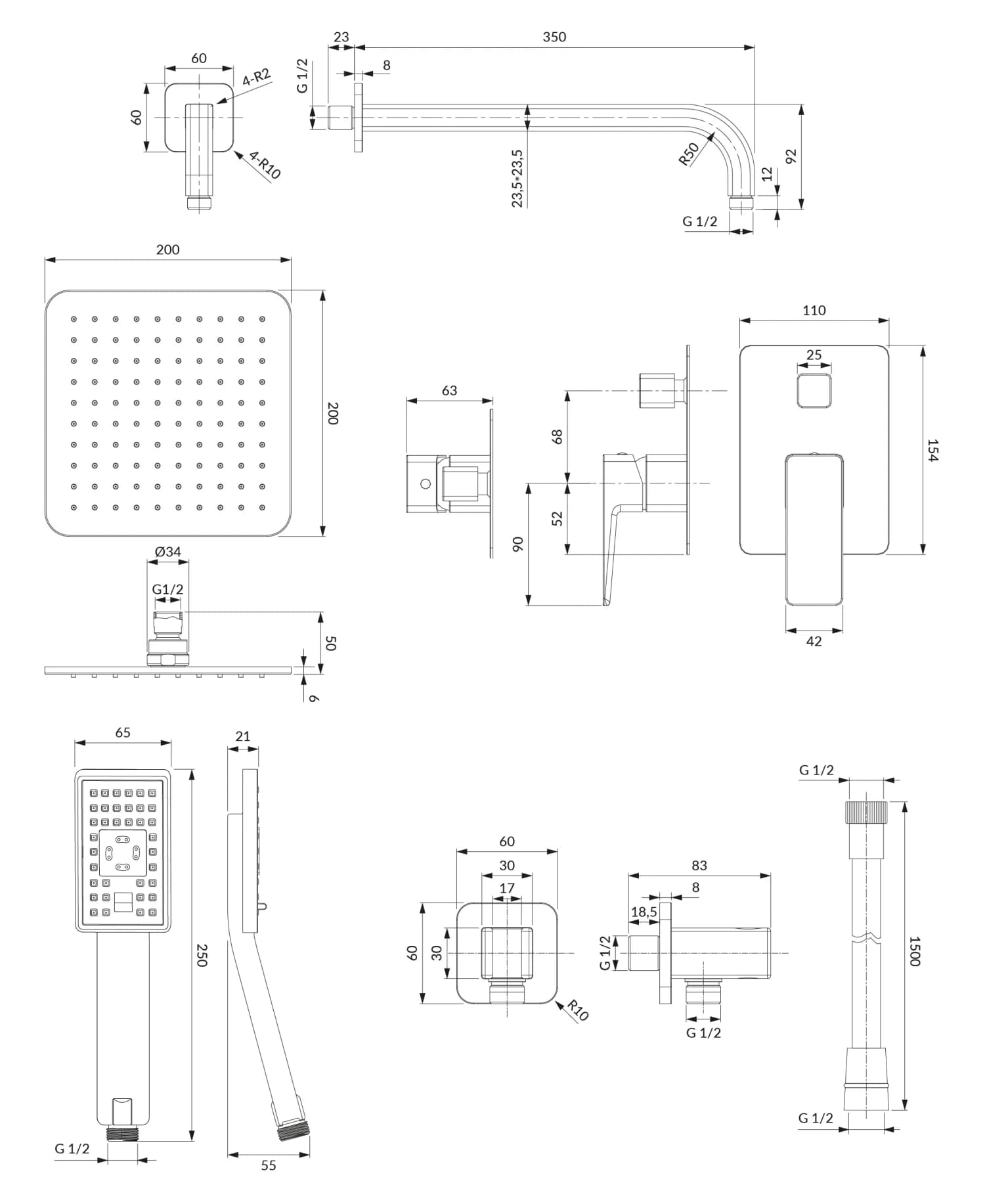 SYSPM10GR Rysunek techniczny