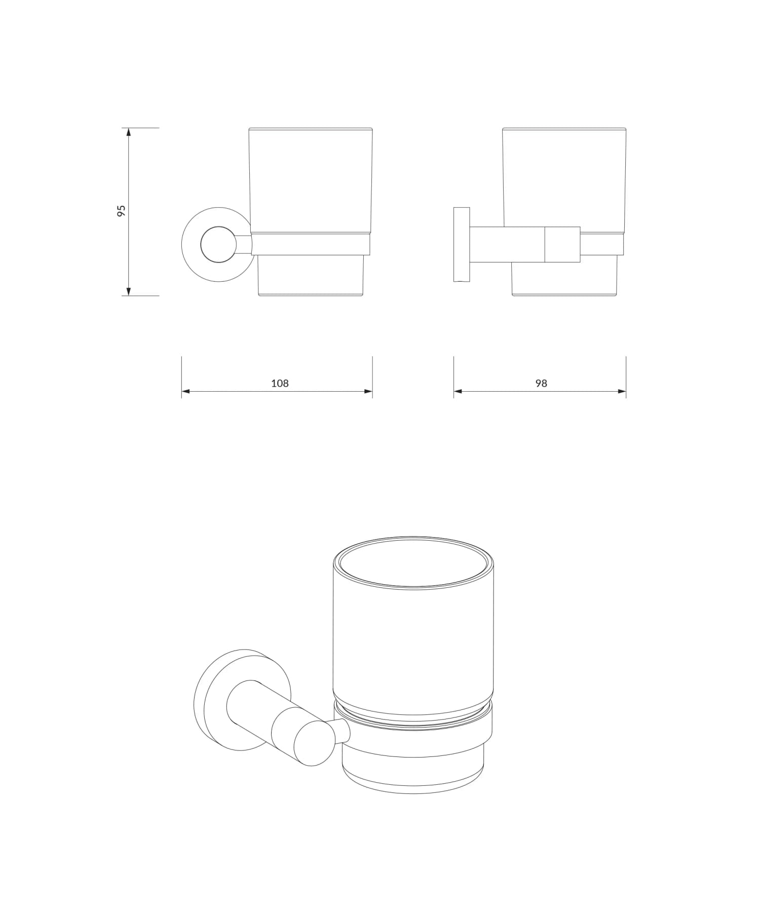 MP60320BL Rysunek techniczny