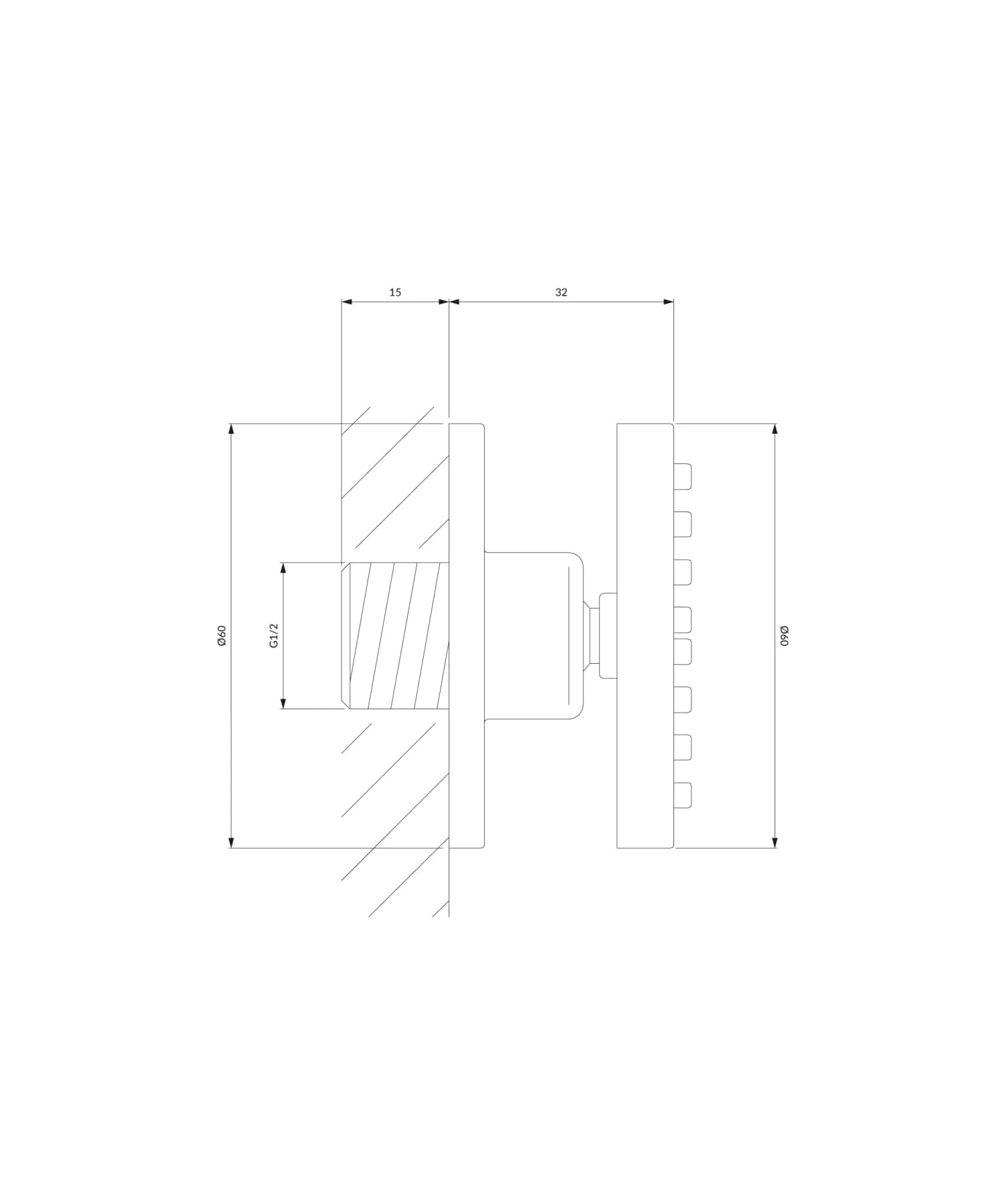 S27CR Rysunek techniczny
