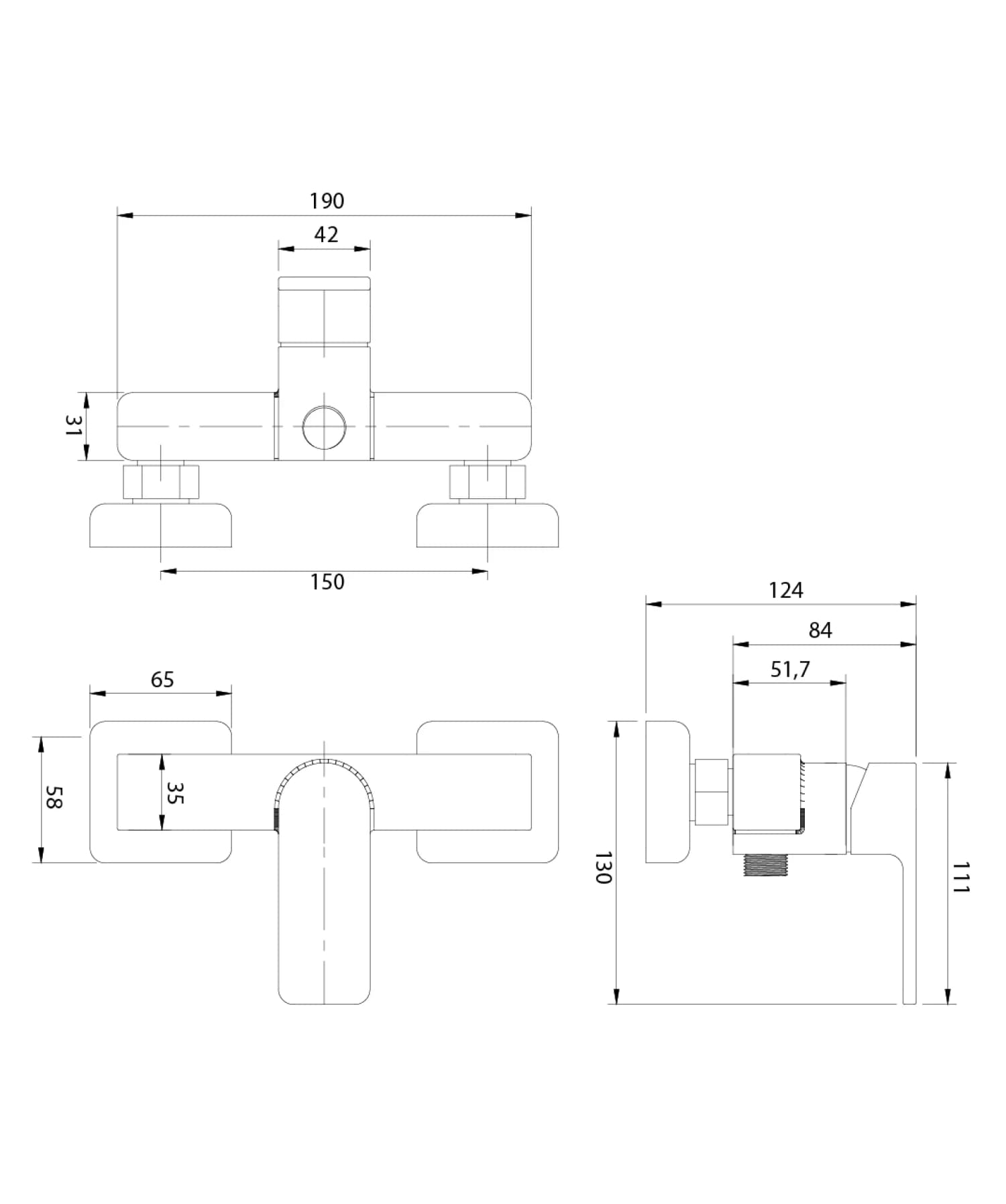BA7840BL Rysunek techniczny