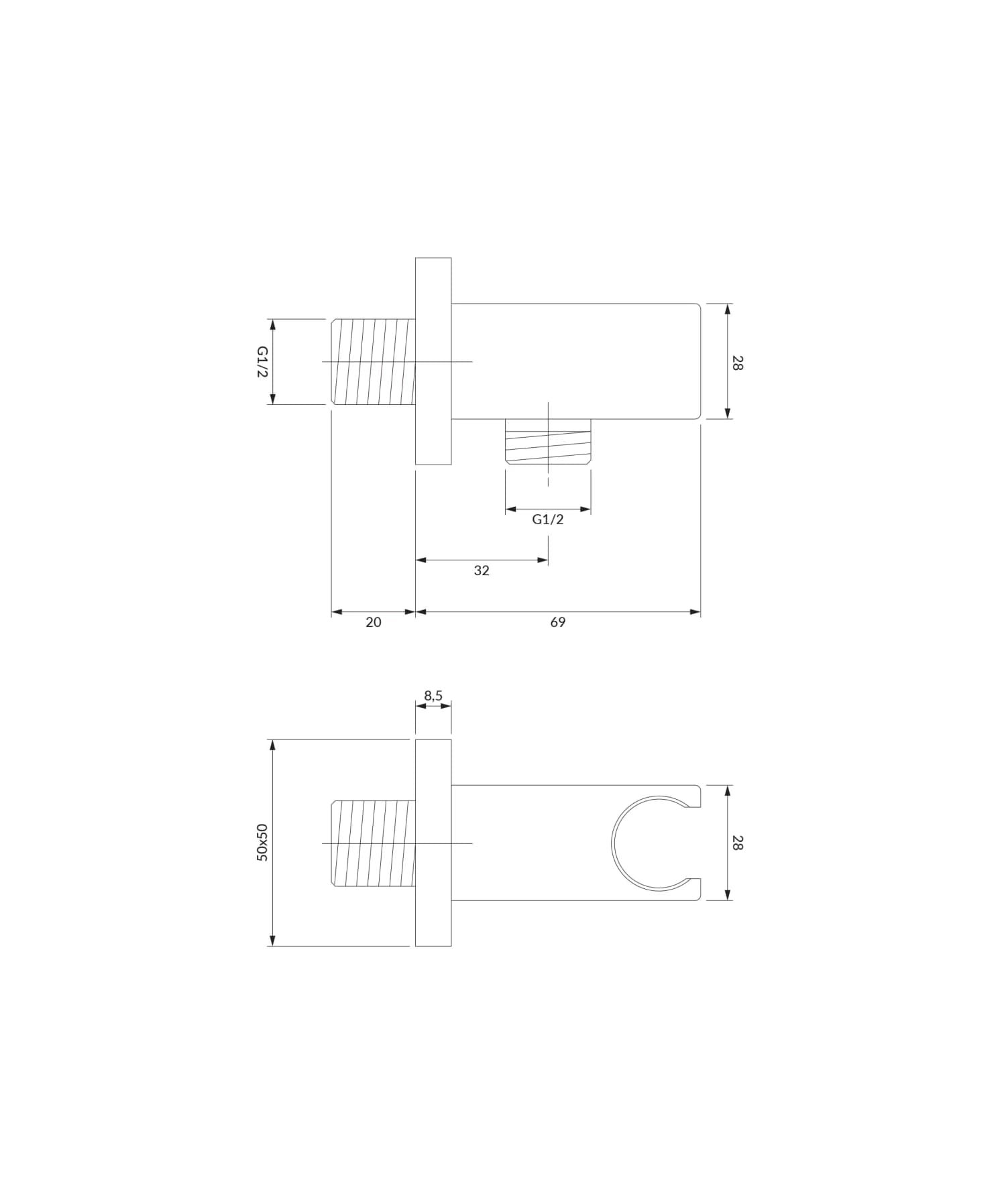 8876CR Rysunek techniczny