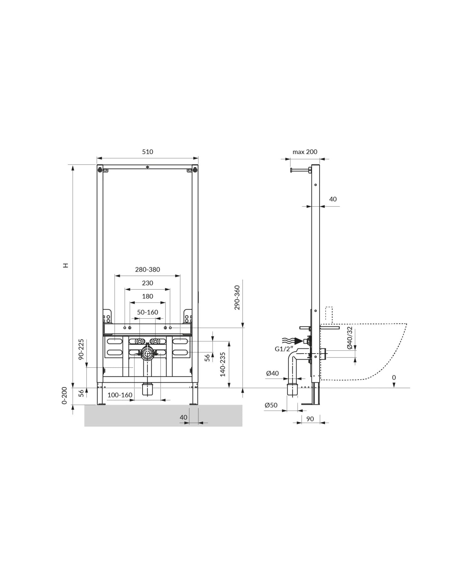 SFBI1 Rysunek techniczny