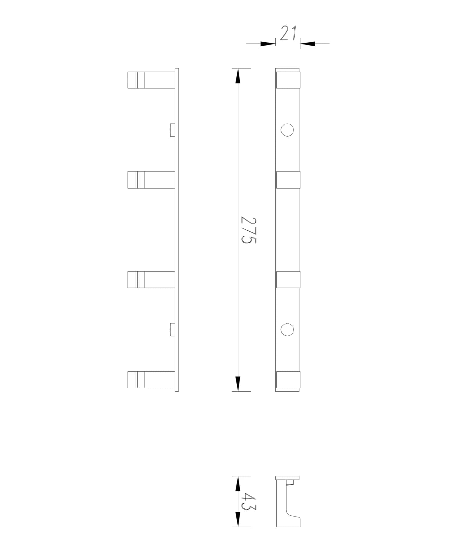 UN10140-KCR Rysunek techniczny