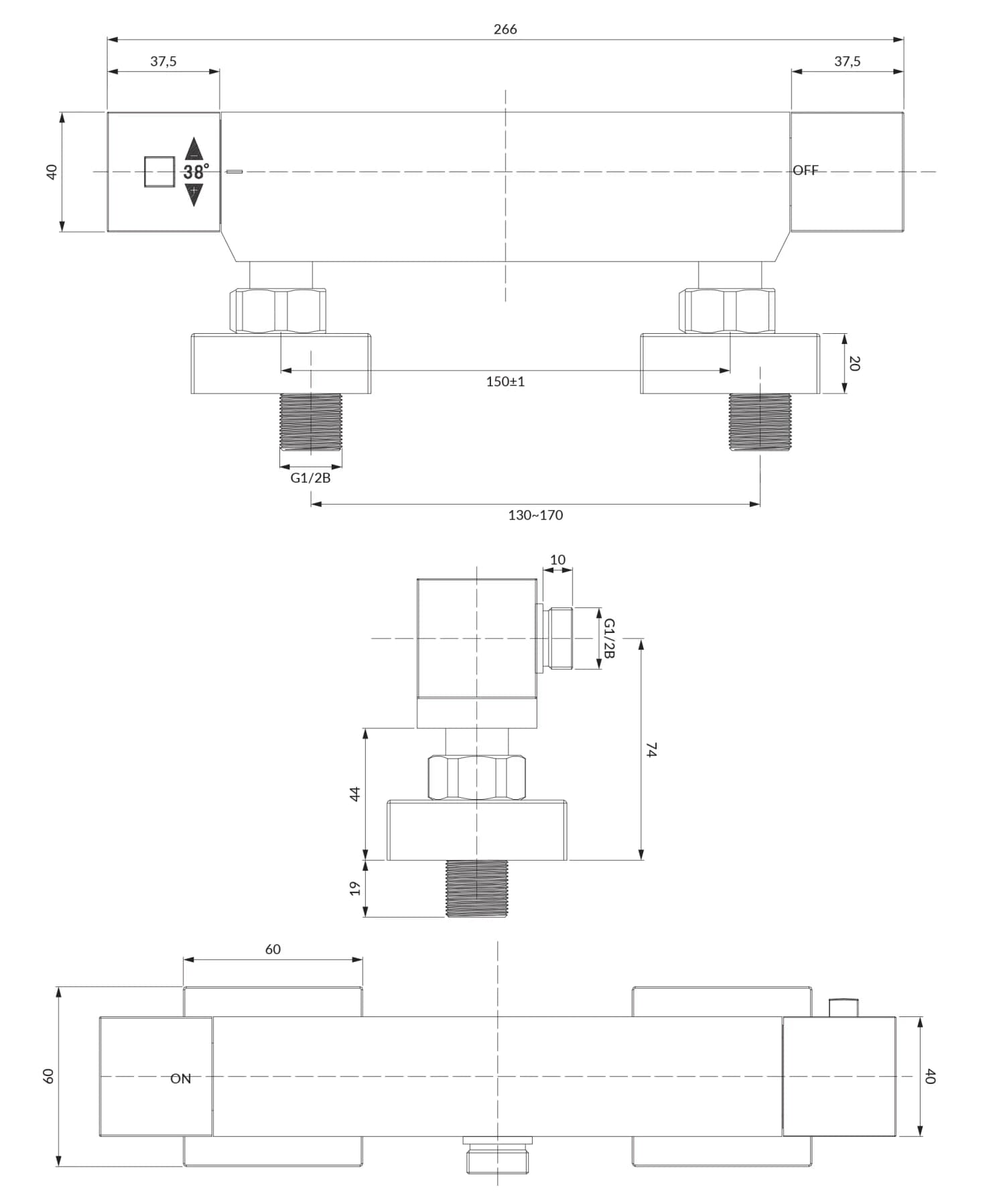 FR7146CR Rysunek techniczny