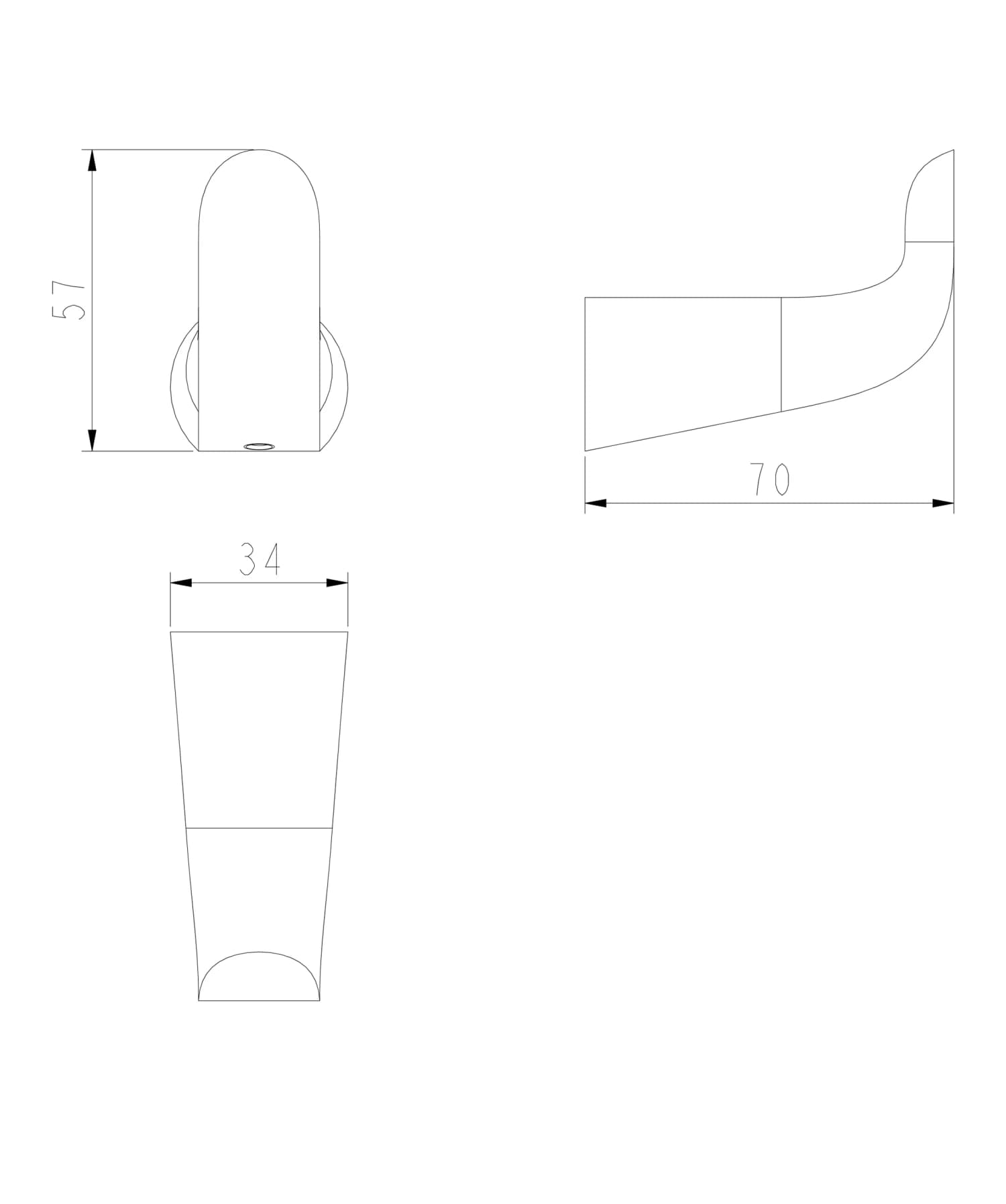 SA54110CRB Rysunek techniczny