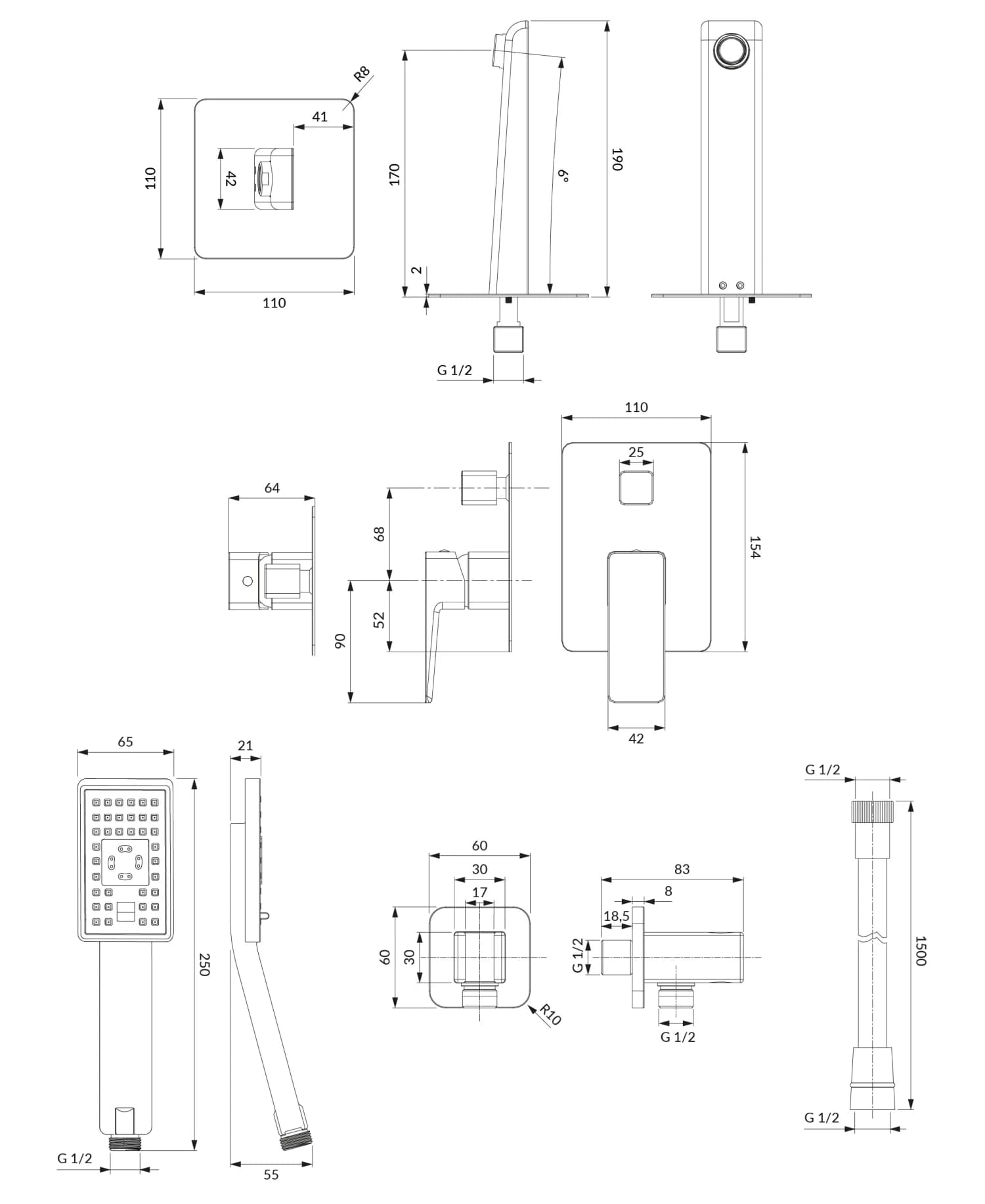SYSPMW01GR Rysunek techniczny