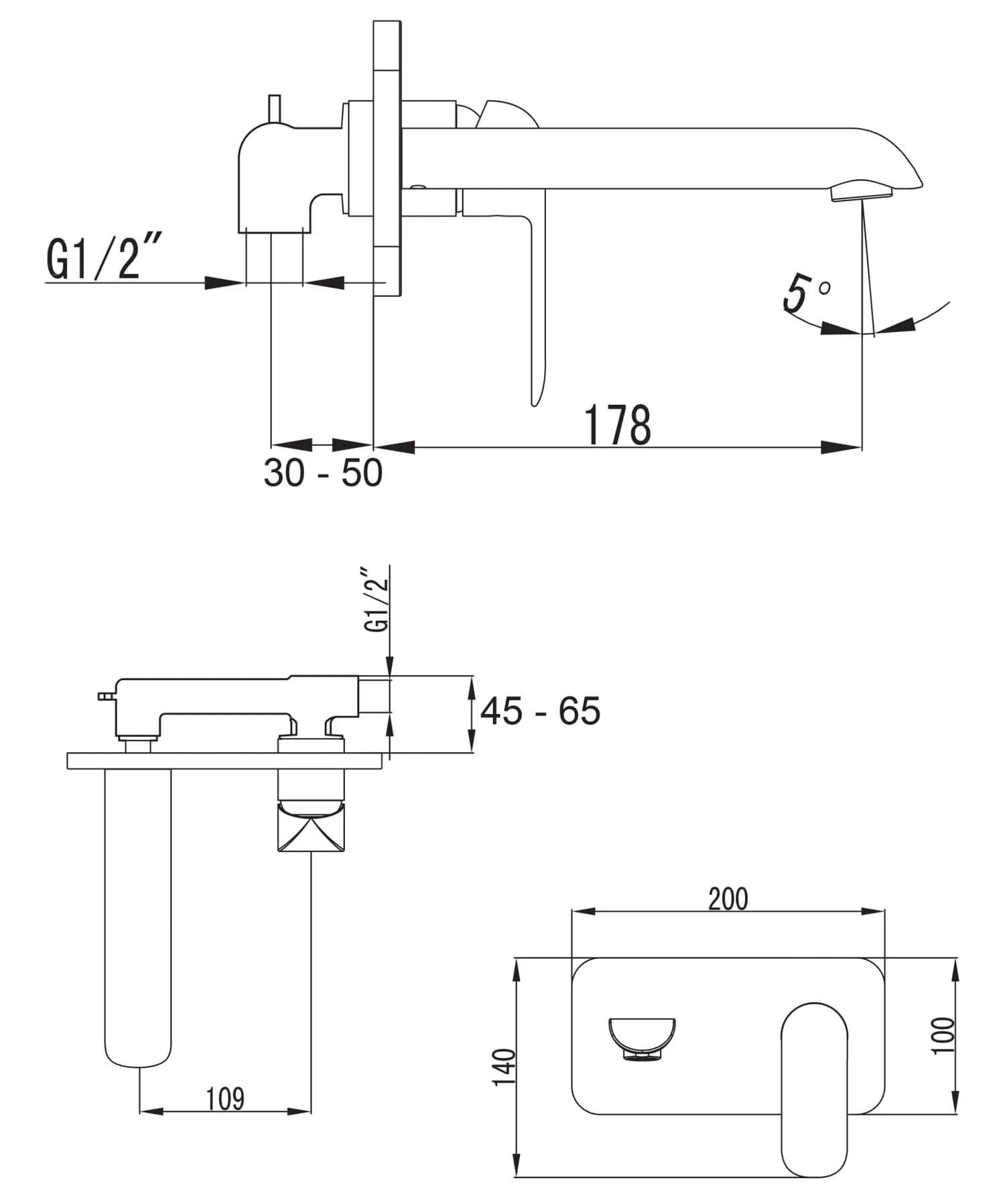 SC2315CRB Rysunek techniczny