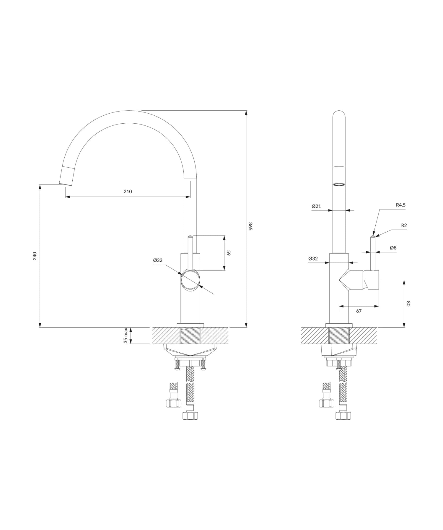 Y1251GL Rysunek techniczny