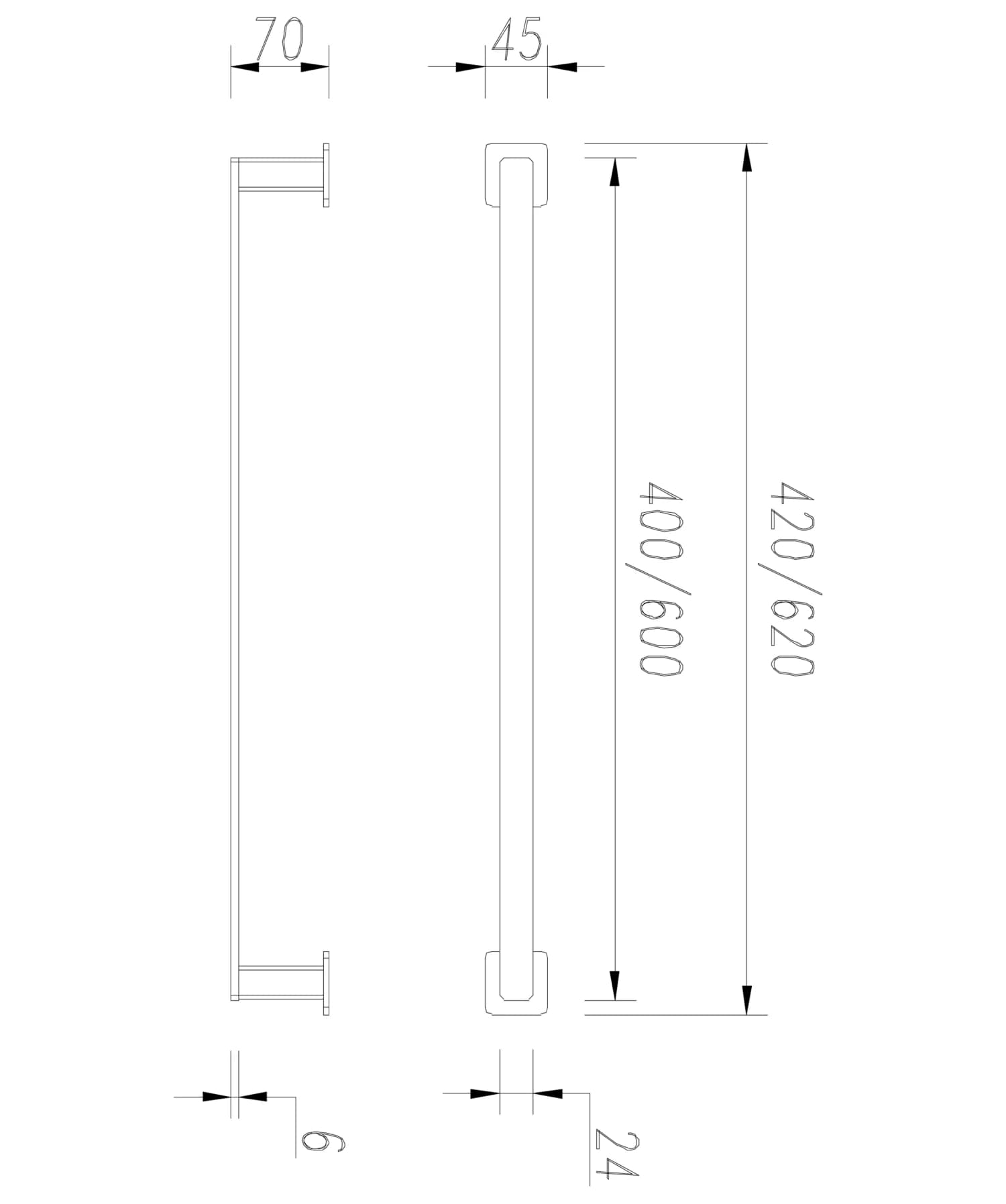 NL80214BL Rysunek techniczny