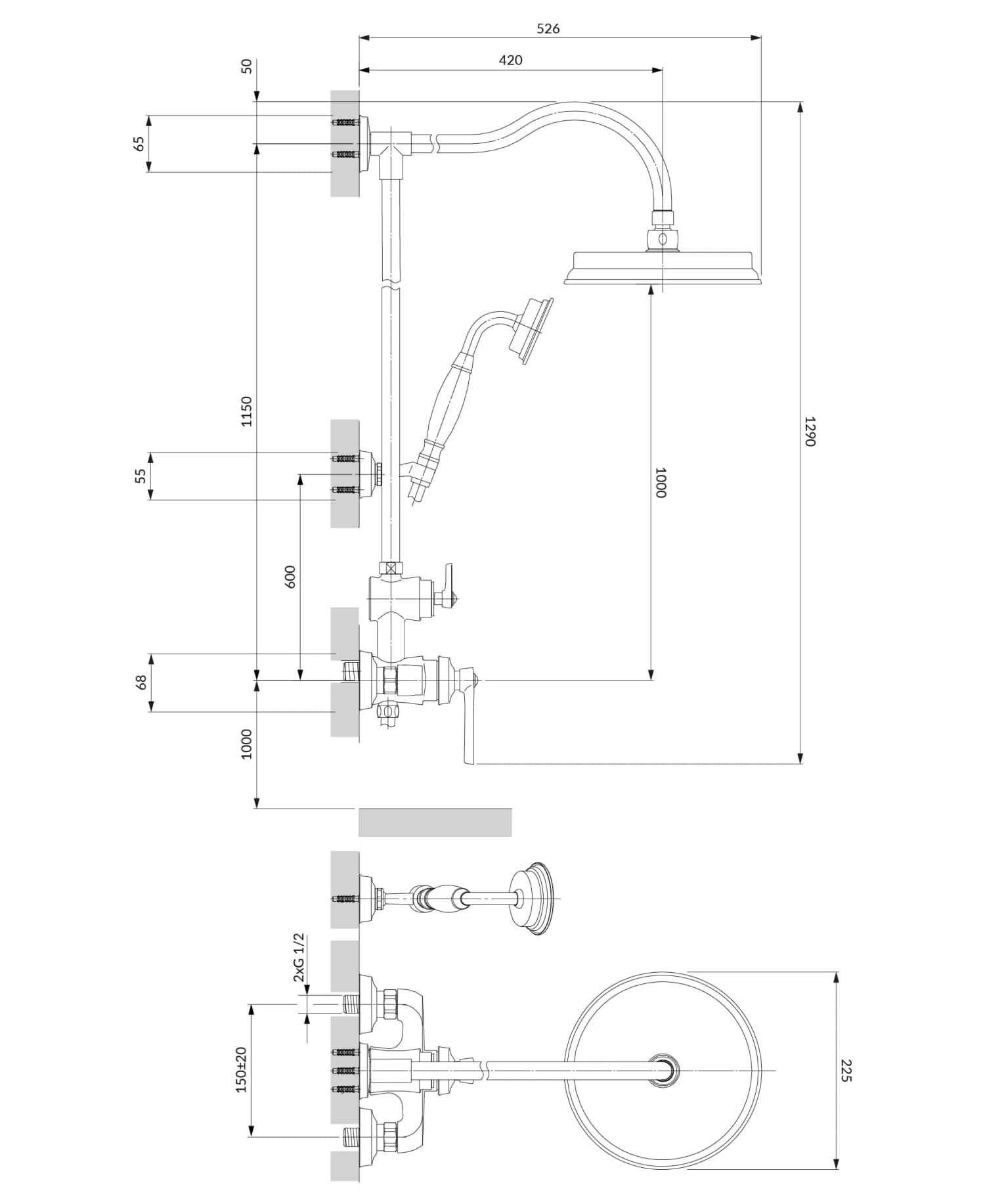 AM5244BSB Rysunek techniczny