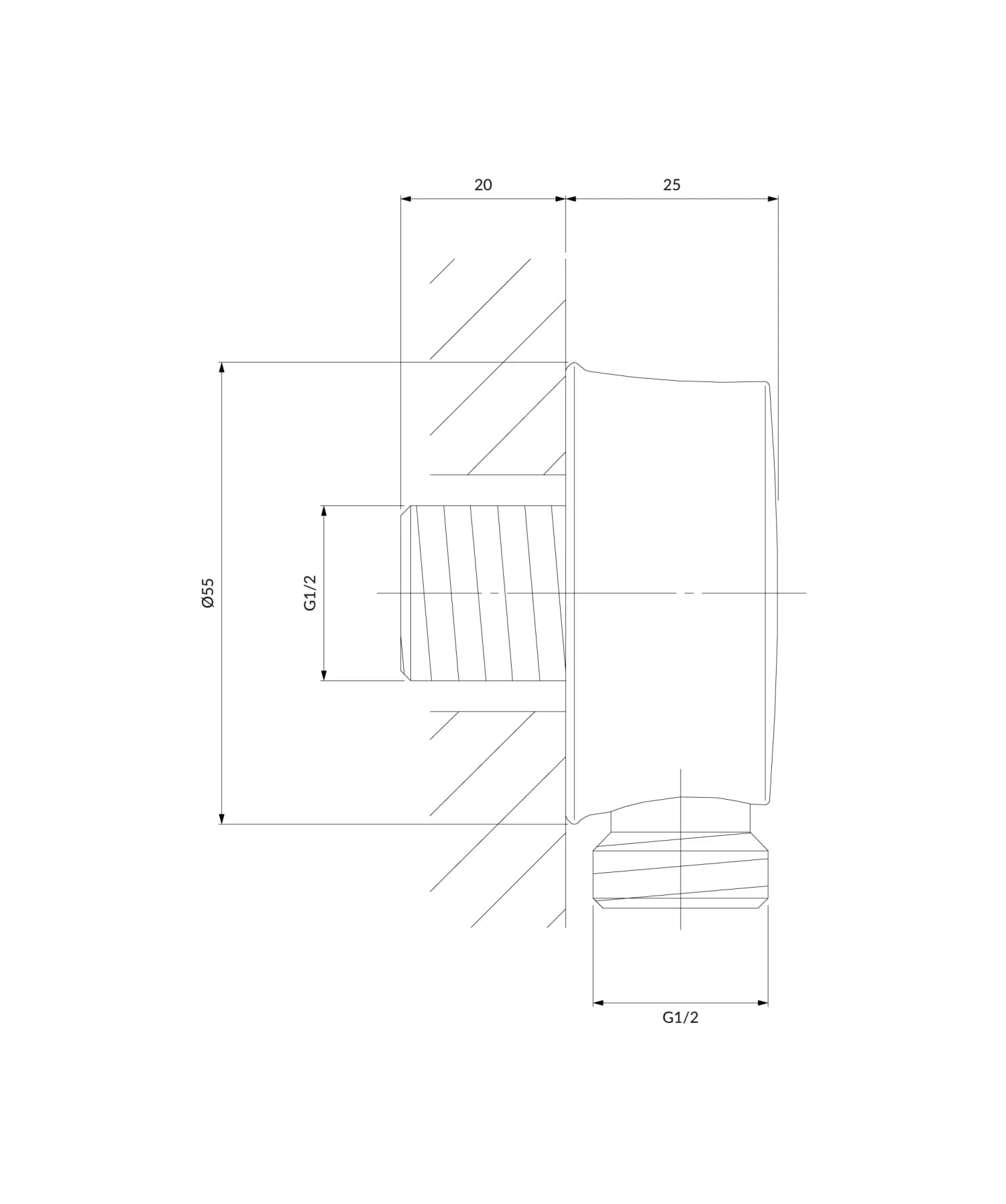 8810ORB Rysunek techniczny