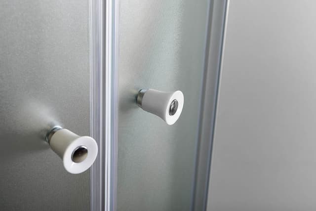 ARLEN kabina prysznicowa półokrągła 900x900x1850 mm szkło Brick