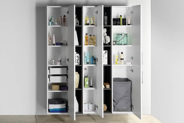 Szuflada wewnętrzna ESPACE 256x100x280 mm do szafek łazienkowych