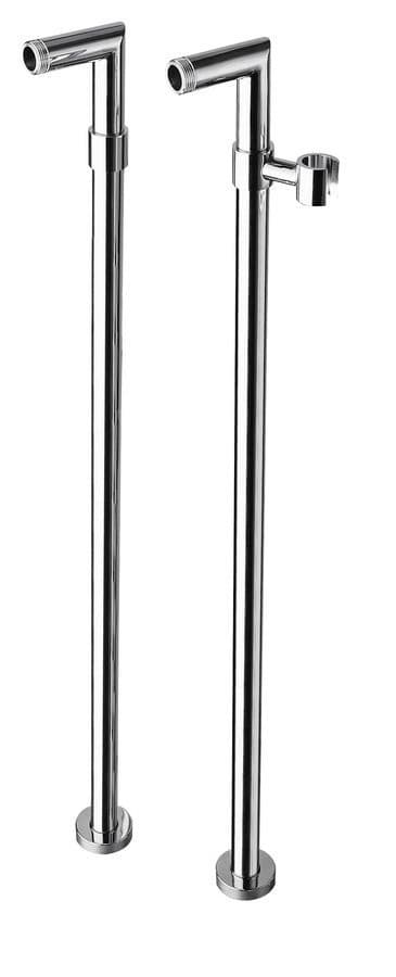 Podłączenie do instalacji baterii wannowej wolnostojącej (para), chromowany