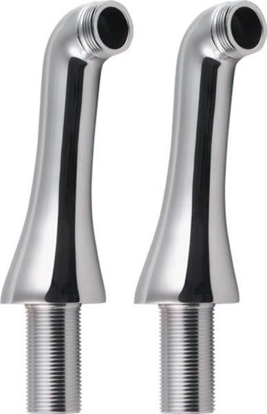 ANTEA podłączenie do baterii wannowej chrom retro na brzeg