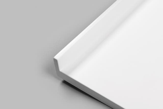 MIRAI brodzik kompozytowy 90x90x1,8cm, biały, do montażu w płytkach