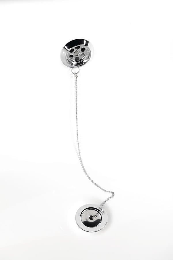 Wanna wolnostojąca CHARLESTON 188x83x69cm z białymi nogami, czarno-biała