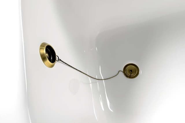 FOXTROT wanna wolnostojąca, retro 170x75x64cm, białe nogi