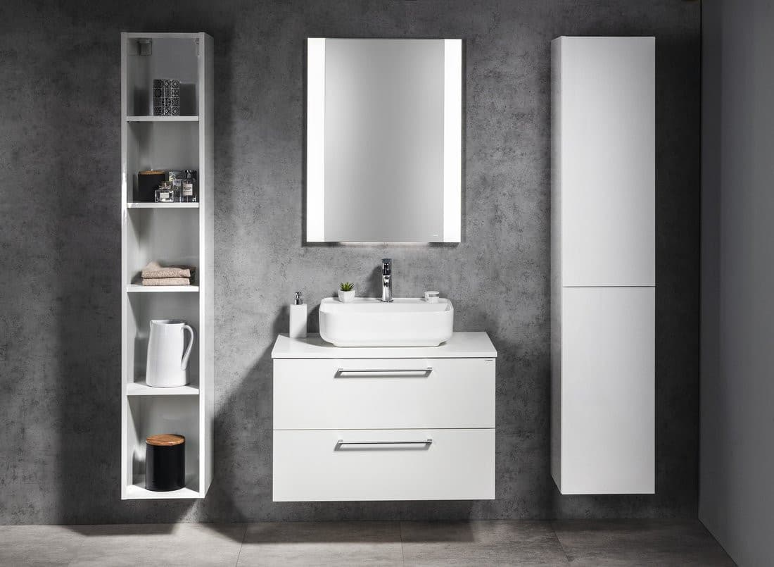 DURANGO lustro prostokątne z oświetleniem LED, 600x800mm, czujnik bezdotykowy