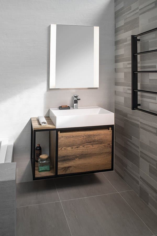 DURANGO lustro prostokątne z oświetleniem LED, 600x800mm, czujnik bezdotykowy