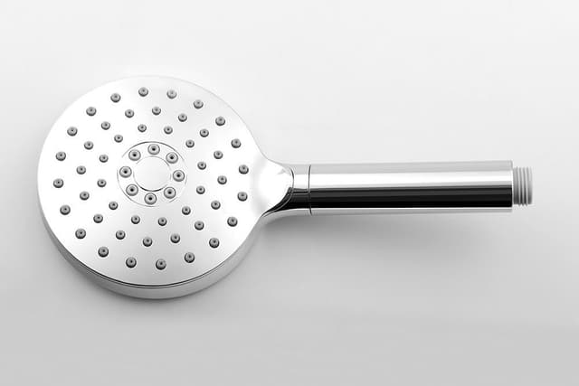 Słuchawka prysznicowa z masażem, obrotowa, 3 funkcje, średnica 120mm, ABS/chrom