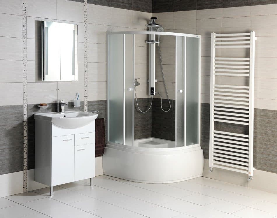 Szafka umywalkowa ZOJA biała z szufladą i drzwiczkami 61,5x74x32 cm