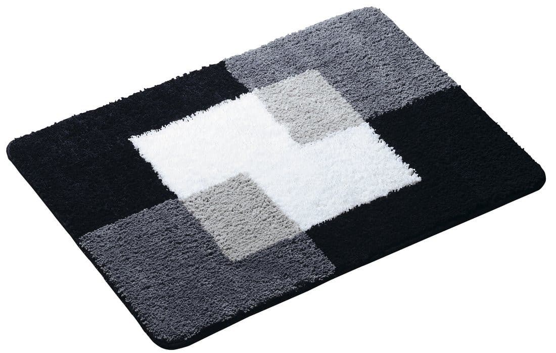 COINS dywanik łazienkowy 60x90 cm szary z antypoślizgiem