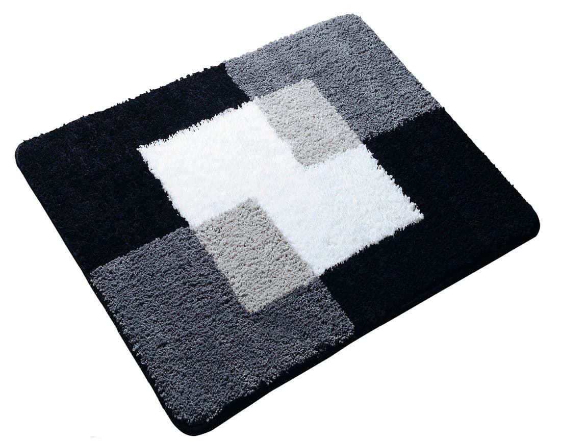 COINS dywanik łazienkowy 55x50 cm z antypoślizgiem, szary