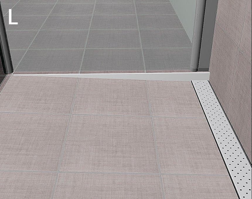 Lewa listwa spadkowa stal nierdzewna 12 mm 1500 mm