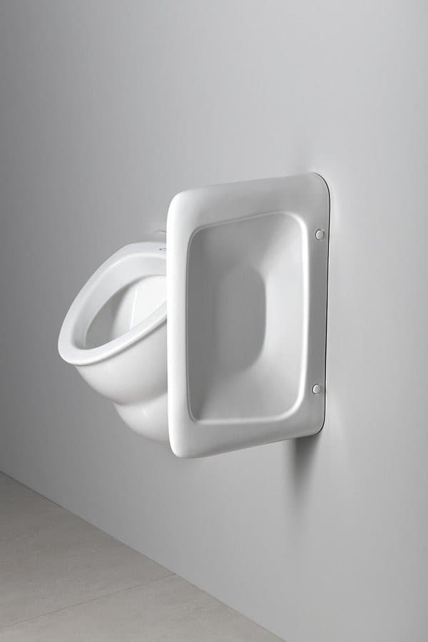 Ścianka oddzielająca ceramiczna OLYMPOS 40x61,5 cm do pisuarów