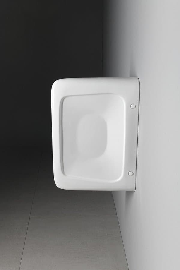 Ścianka oddzielająca ceramiczna OLYMPOS 40x61,5 cm do pisuarów