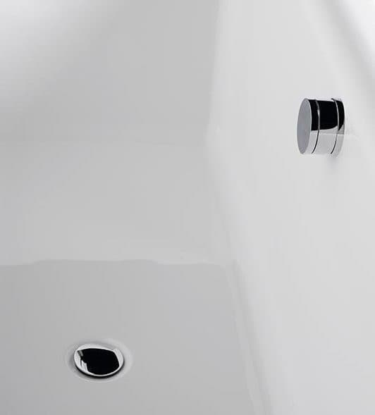 MARBLE zestaw odpływowy automatyczny z napełnianiem, 775mm, chrom