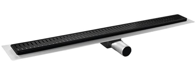 MANUS ONDA odpływ liniowy ze stali nierdzewnej z rusztem, długość 950 mm, DN50, czarny mat