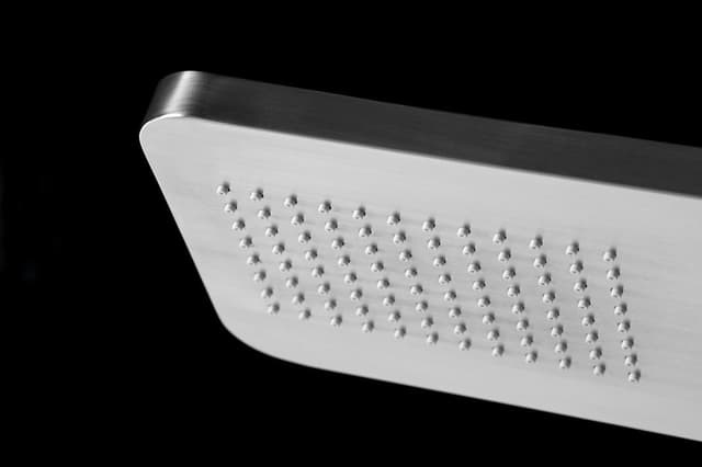 PRESTIGE panel prysznicowy z termostatem 200x1400mm, stal nierdzewna matowa