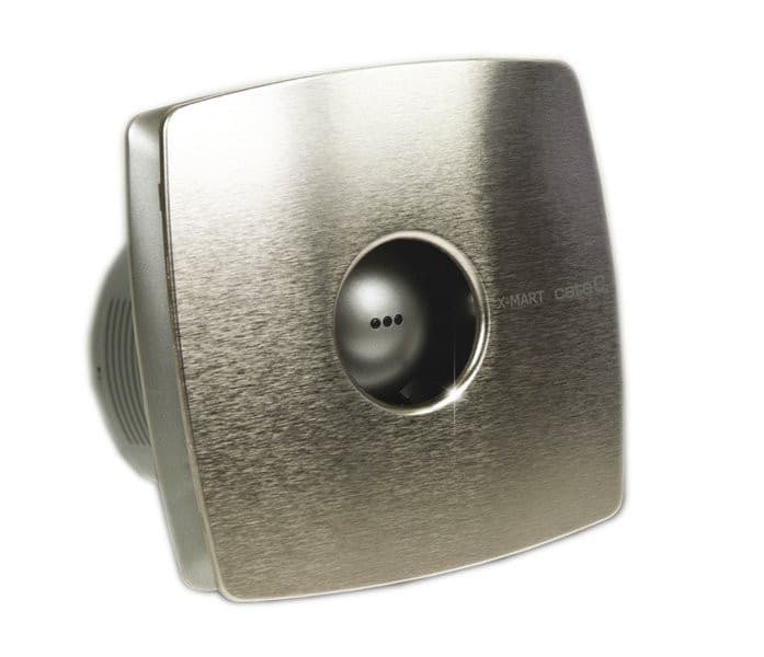X-MART 12 wentylator łazienkowy 20W stal nierdzewna 120mm