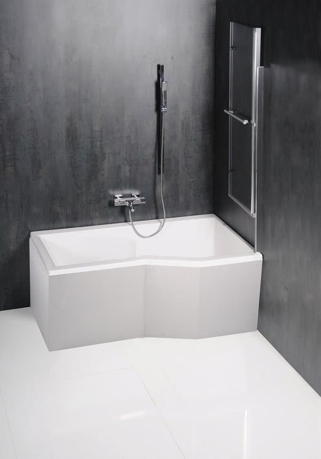 ODESSA parawan wannowy pneumatyczny, 970mm szerokości, szkło czyste