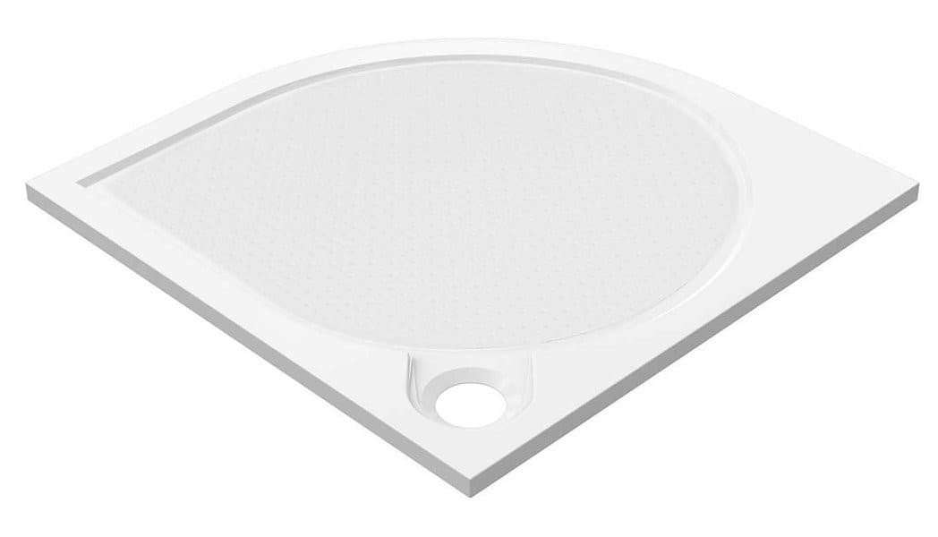 ARCA półokrągły brodzik prysznicowy kompozytowy 100x100cm R550